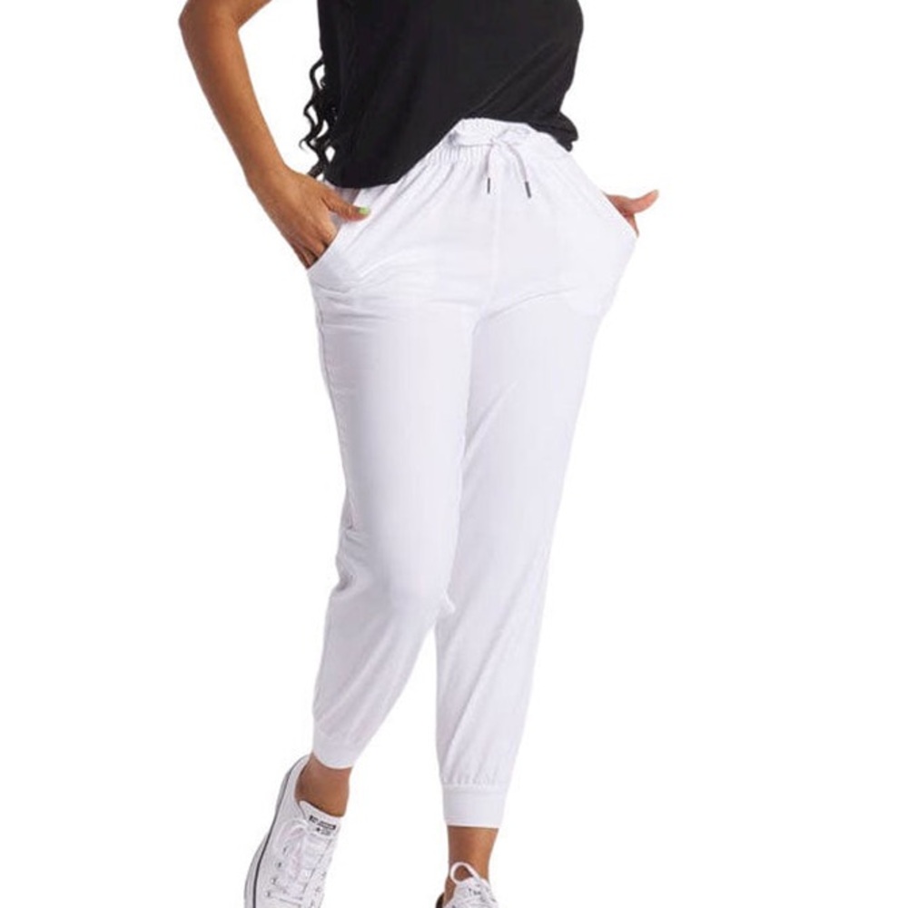 Women's light purple joggers
